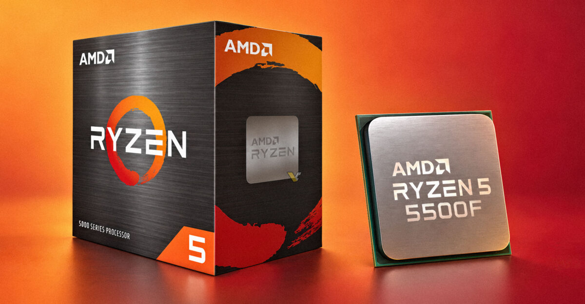 AMD Ryzen 5 5500F và Ryzen 5 7500
