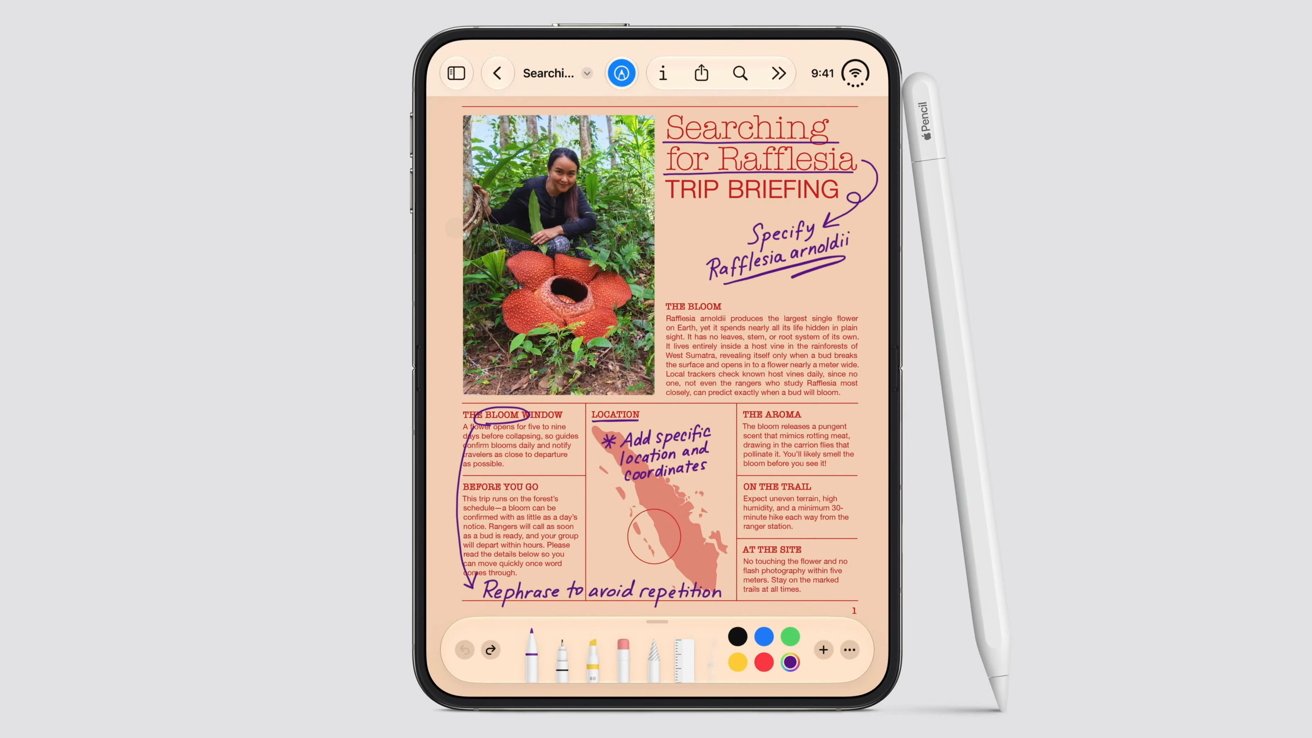 Apple Pencil USB-C cắm dây sạc cạnh thiết bị