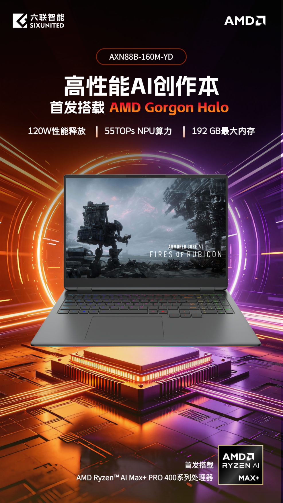 Bảng thông số kỹ thuật laptop SIXUNITED AXN88B-160M-YD