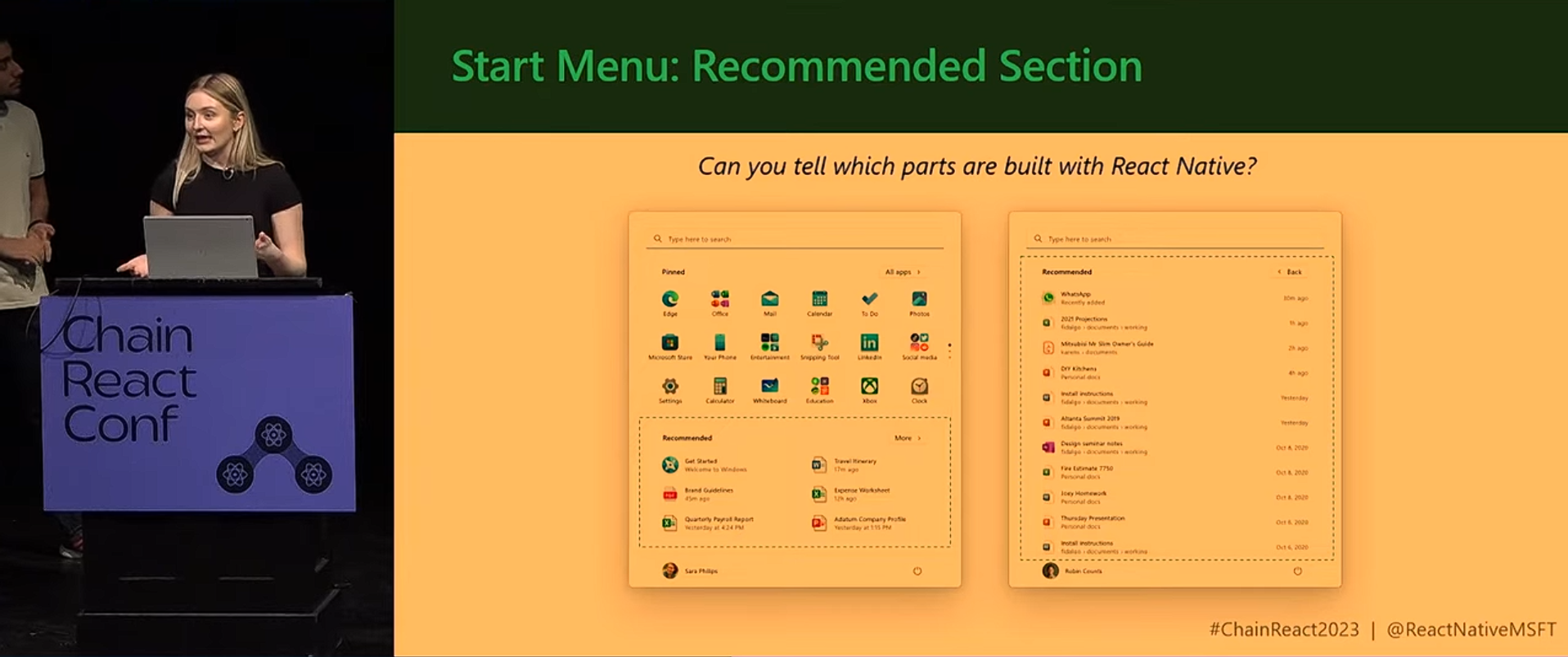 Kỹ sư Microsoft giải thích việc dùng React Native cho Start menu