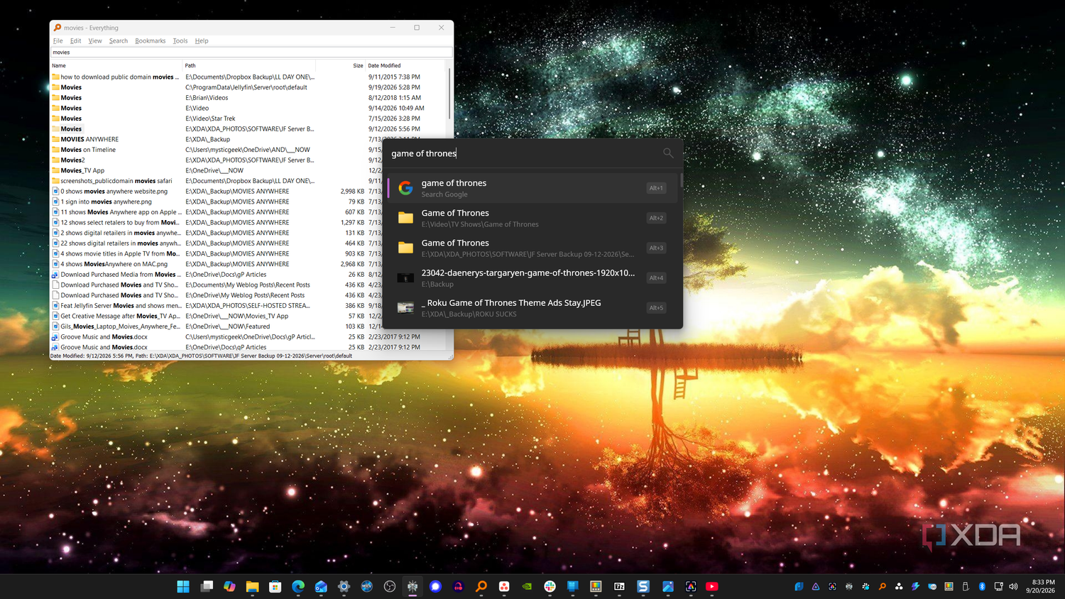 Tích hợp Everything vào Flow Launcher