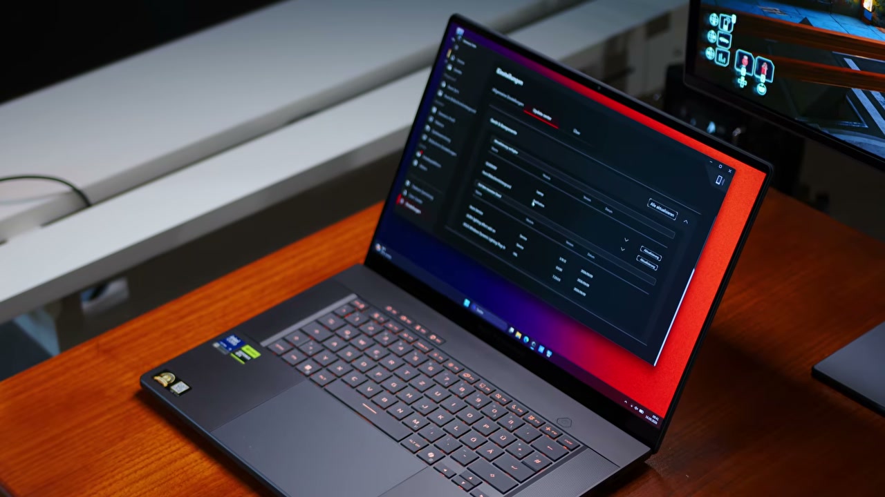 Giao diện cập nhật phần mềm điều khiển trên laptop Windows