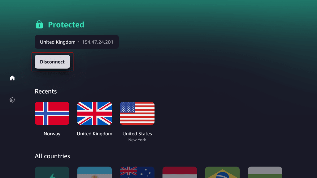 Mục thông tin hệ điều hành Vega OS trong menu Cài đặt của Fire TV
