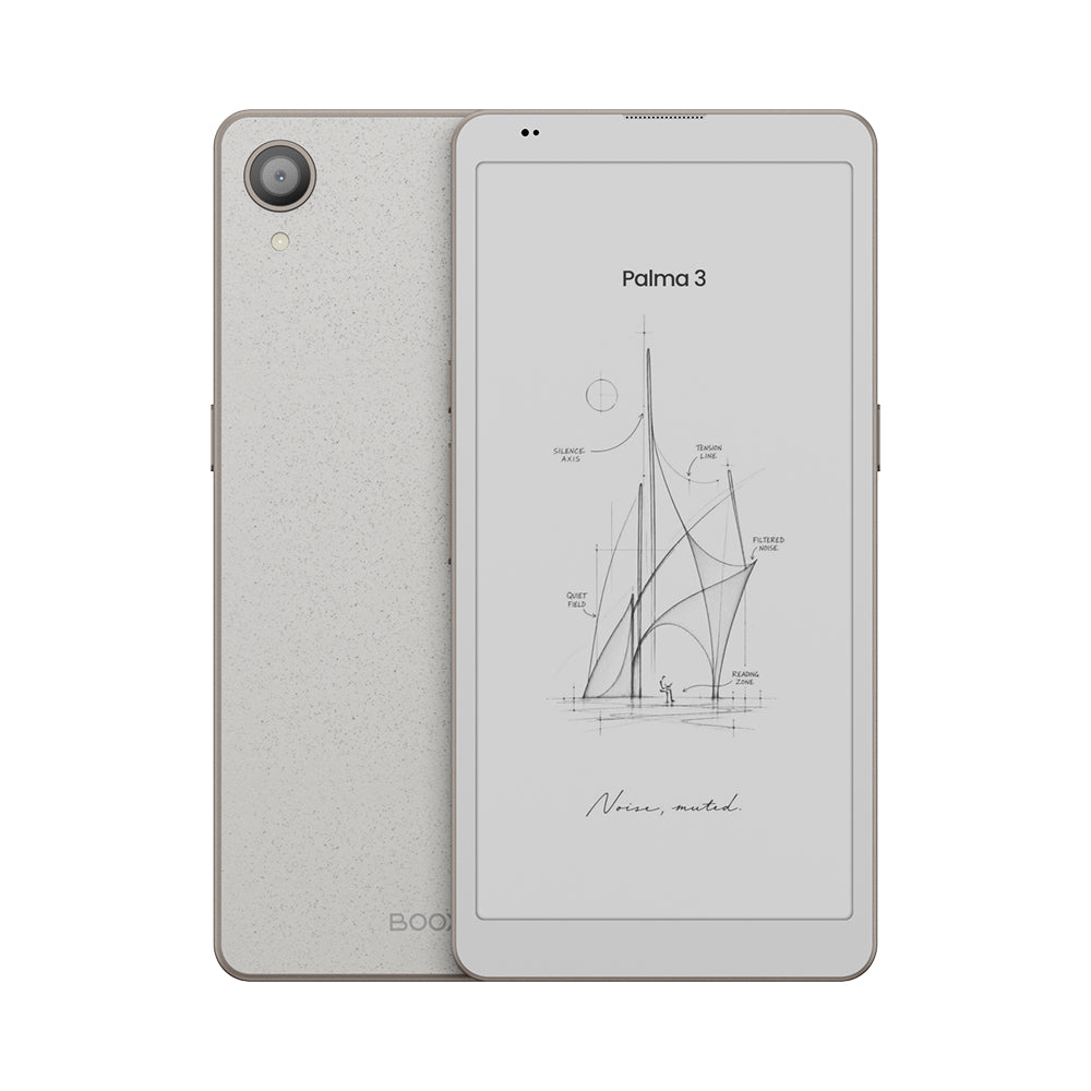Boox Palma 3 đặt cạnh bút cảm ứng InkSense Plus