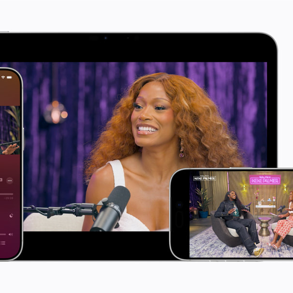 Podcast video phát trên iPhone và iPad với hình ảnh khách mời