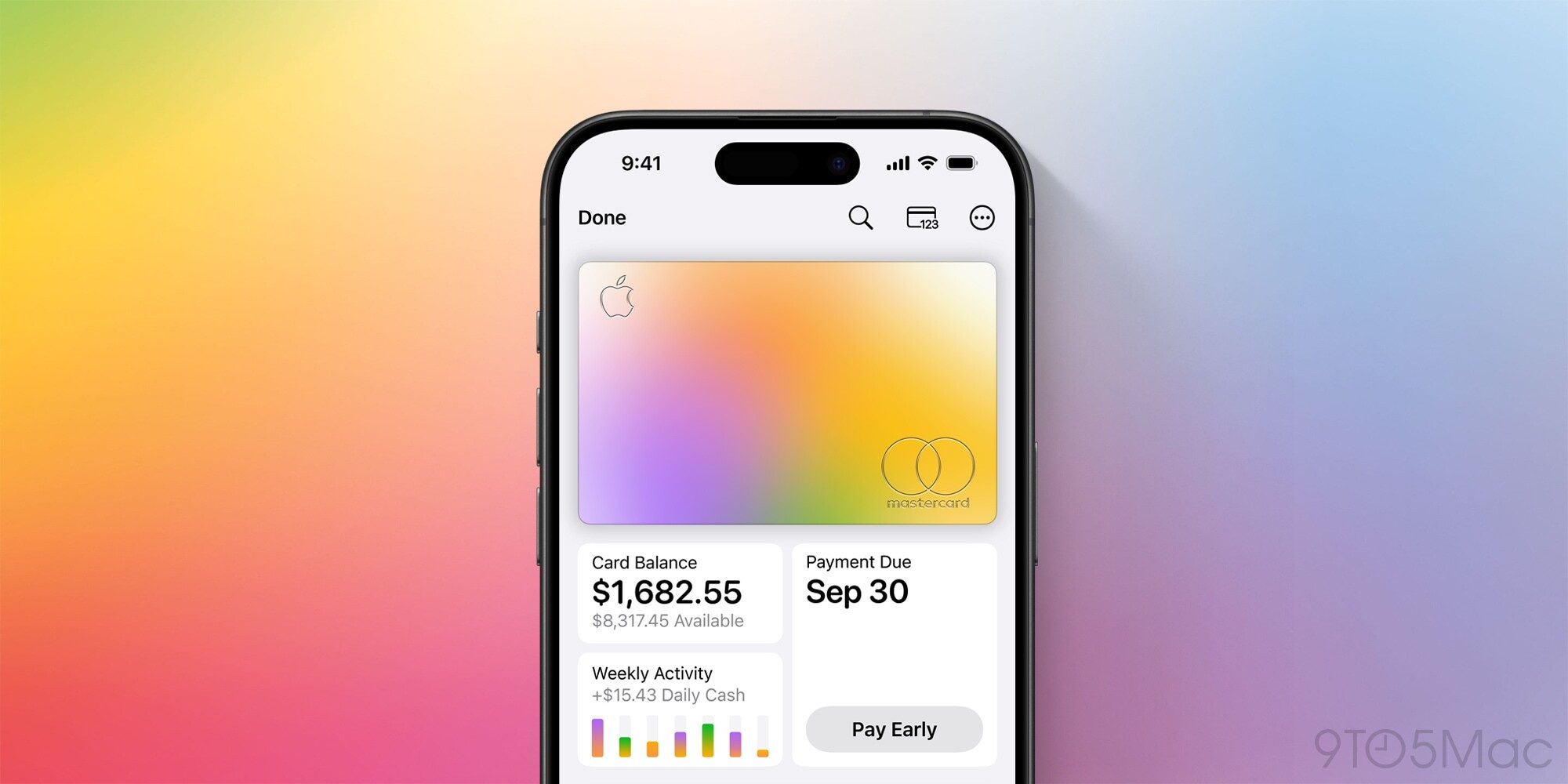 Theo dõi giao dịch định kỳ của Apple Card