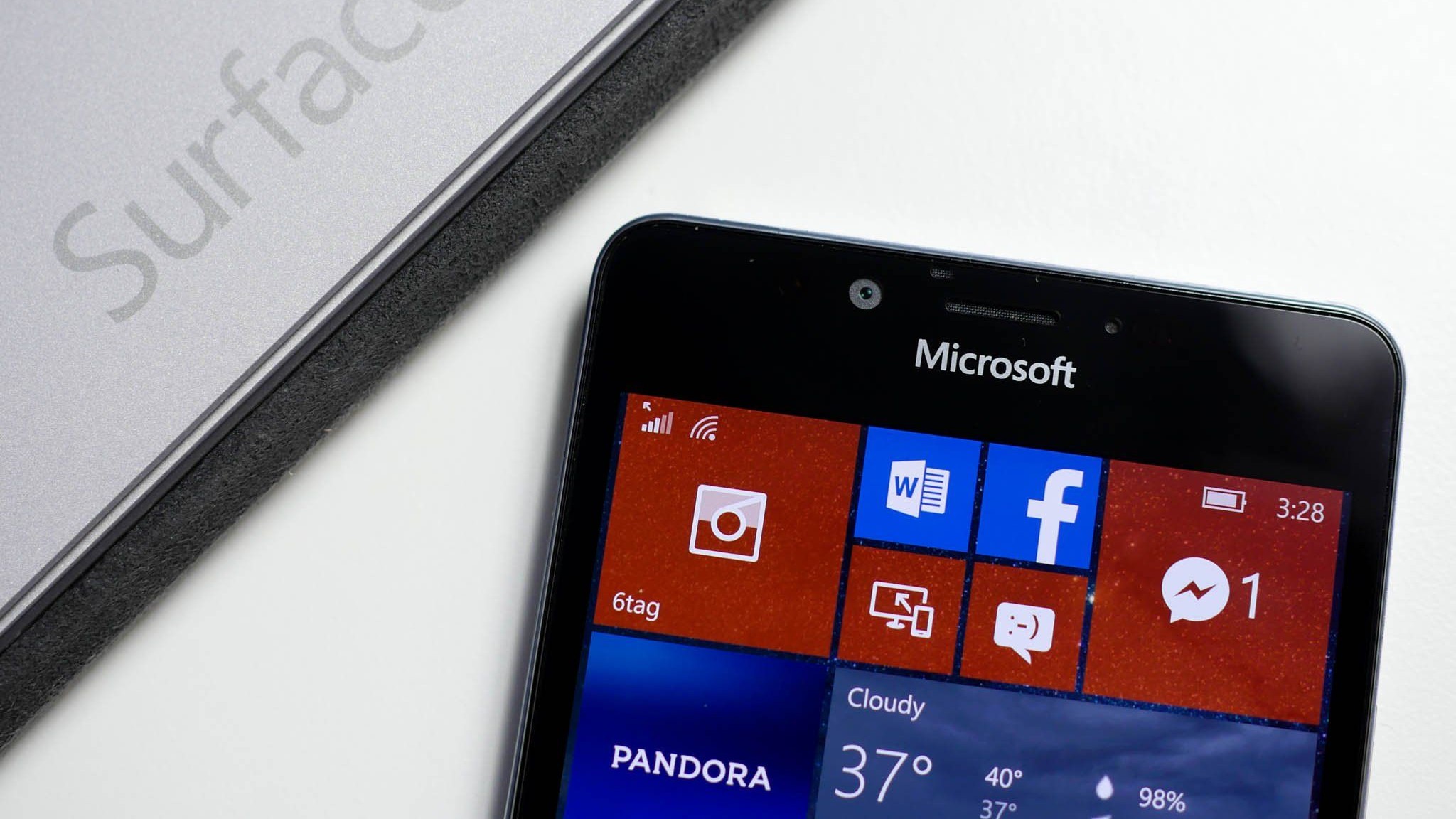 Màn hình ứng dụng Windows Phone