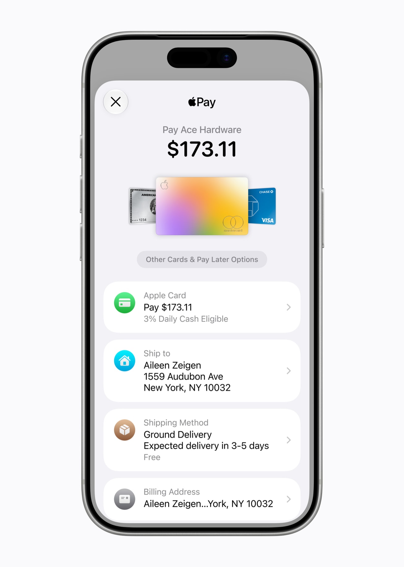 Minh họa Apple Pay và Wallet