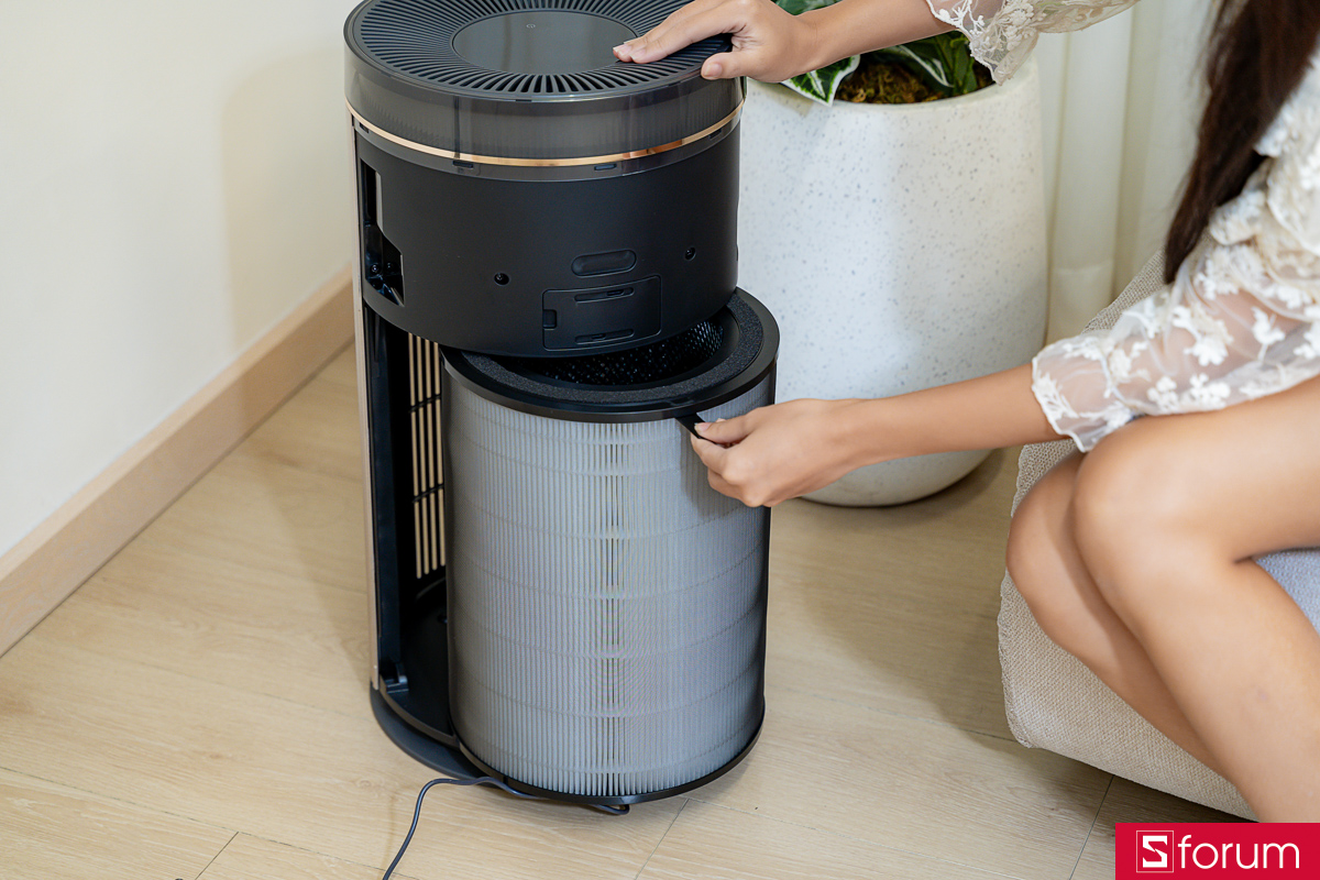 Lõi lọc 3 trong 1 HEPA H14 trên Dreame TP20