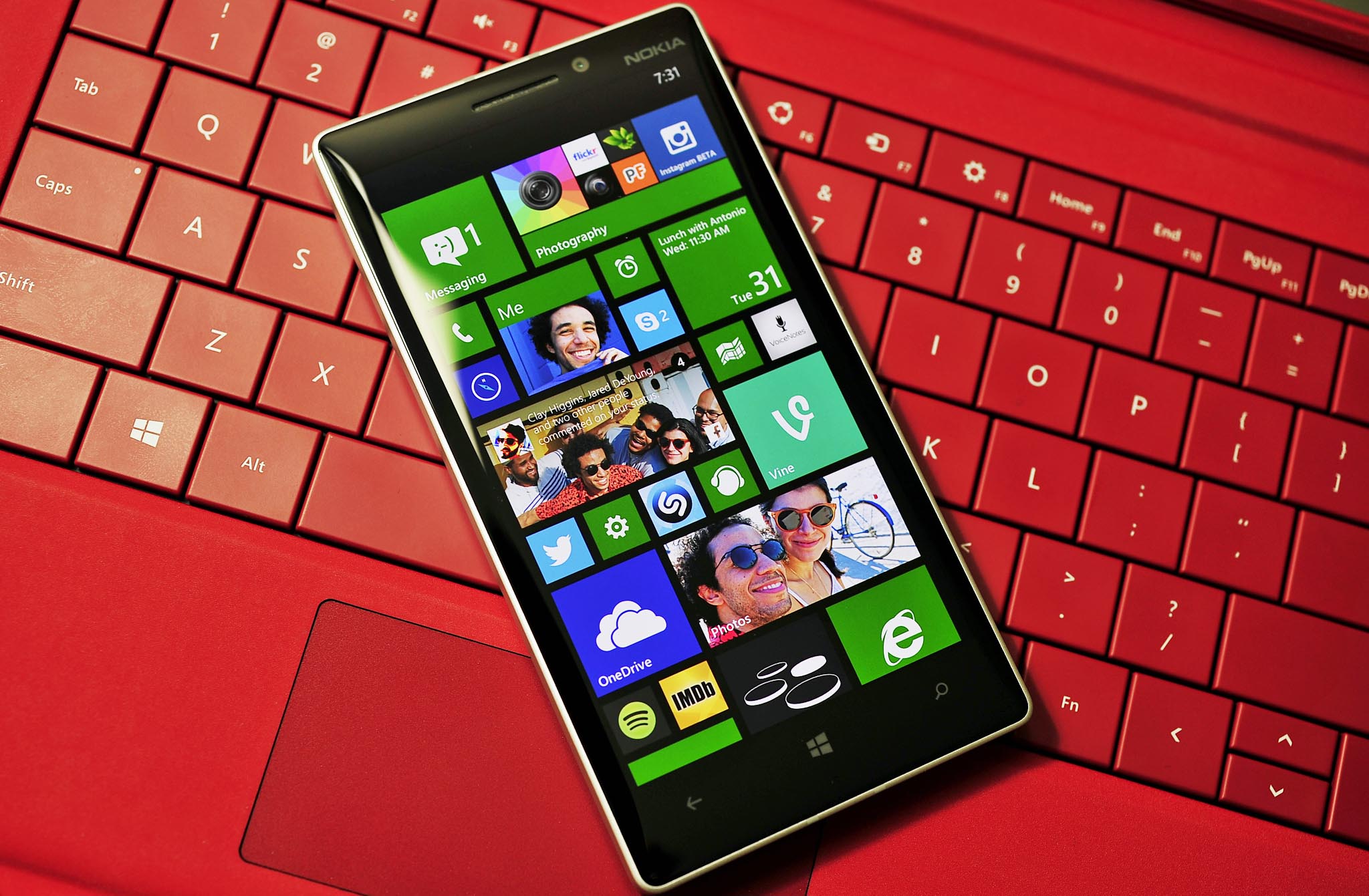 Giao diện Windows Phone 8.1 Update 1