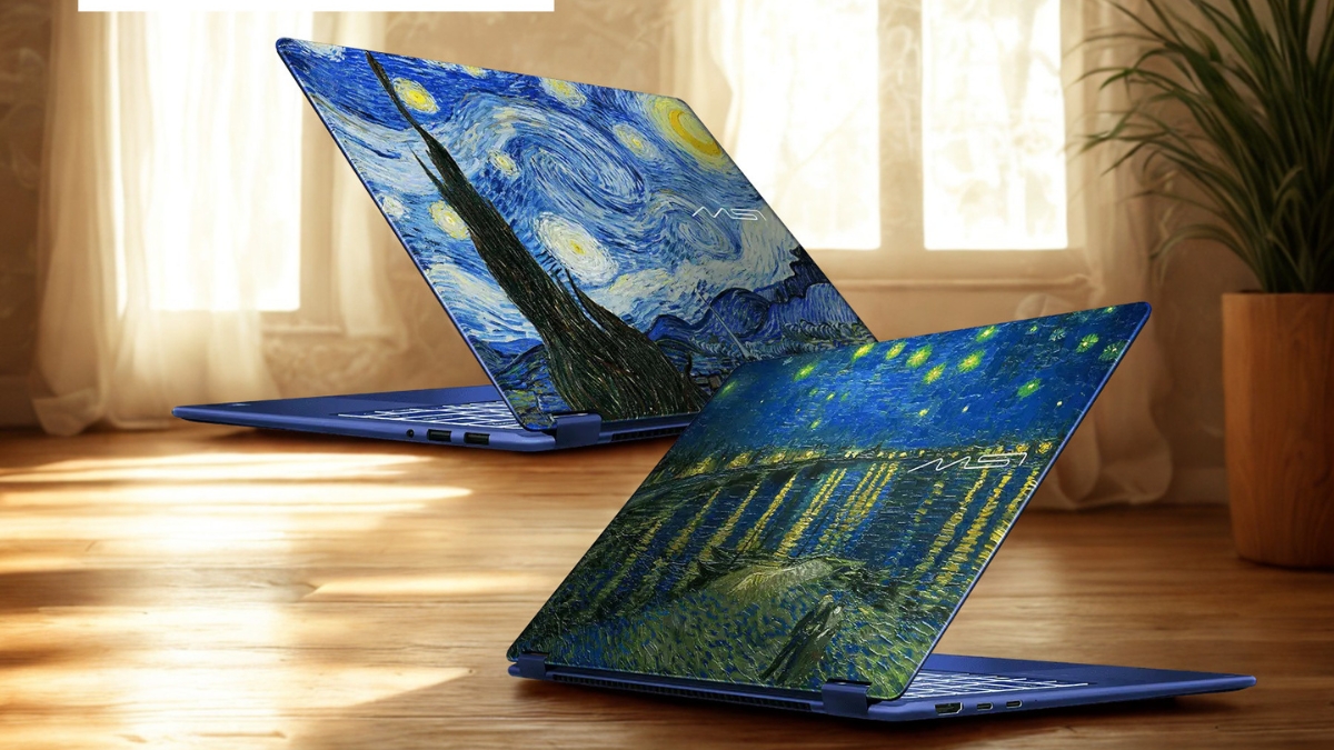 MSI Prestige 14 Flip AI phiên bản Vincent van Gogh