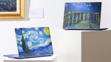 MSI Prestige 14 Flip AI+ Van Gogh Edition phong cách hội họa Starry Night