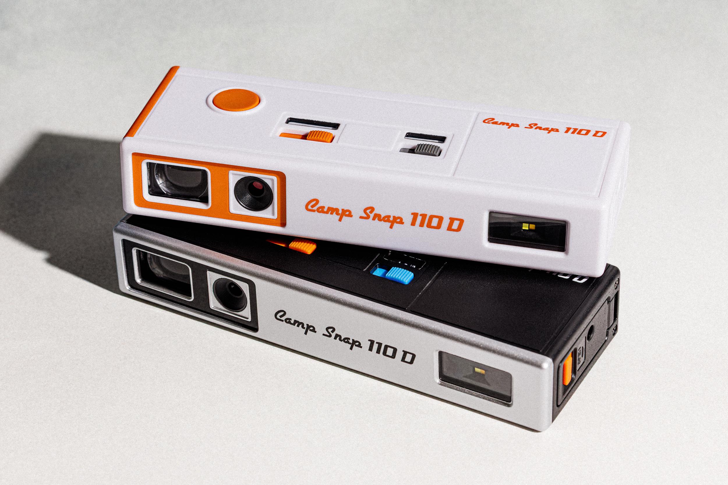 Camp Snap 110D kiểu dáng máy ảnh phim cổ điển