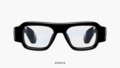 Thiết kế mặt trước kính AR Snap Specs