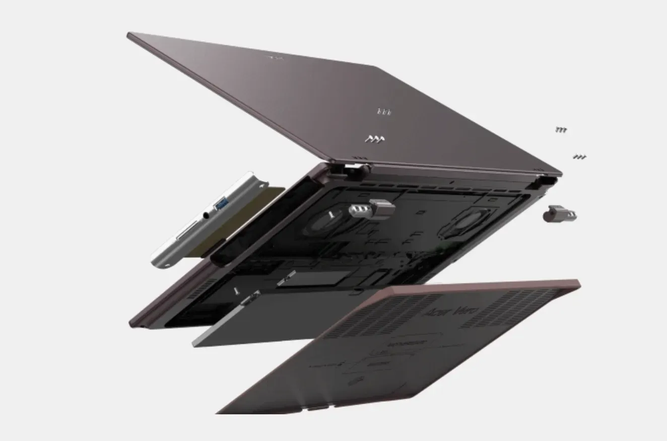 Acer Vero 16 trang bị Intel Core Ultra Series 3