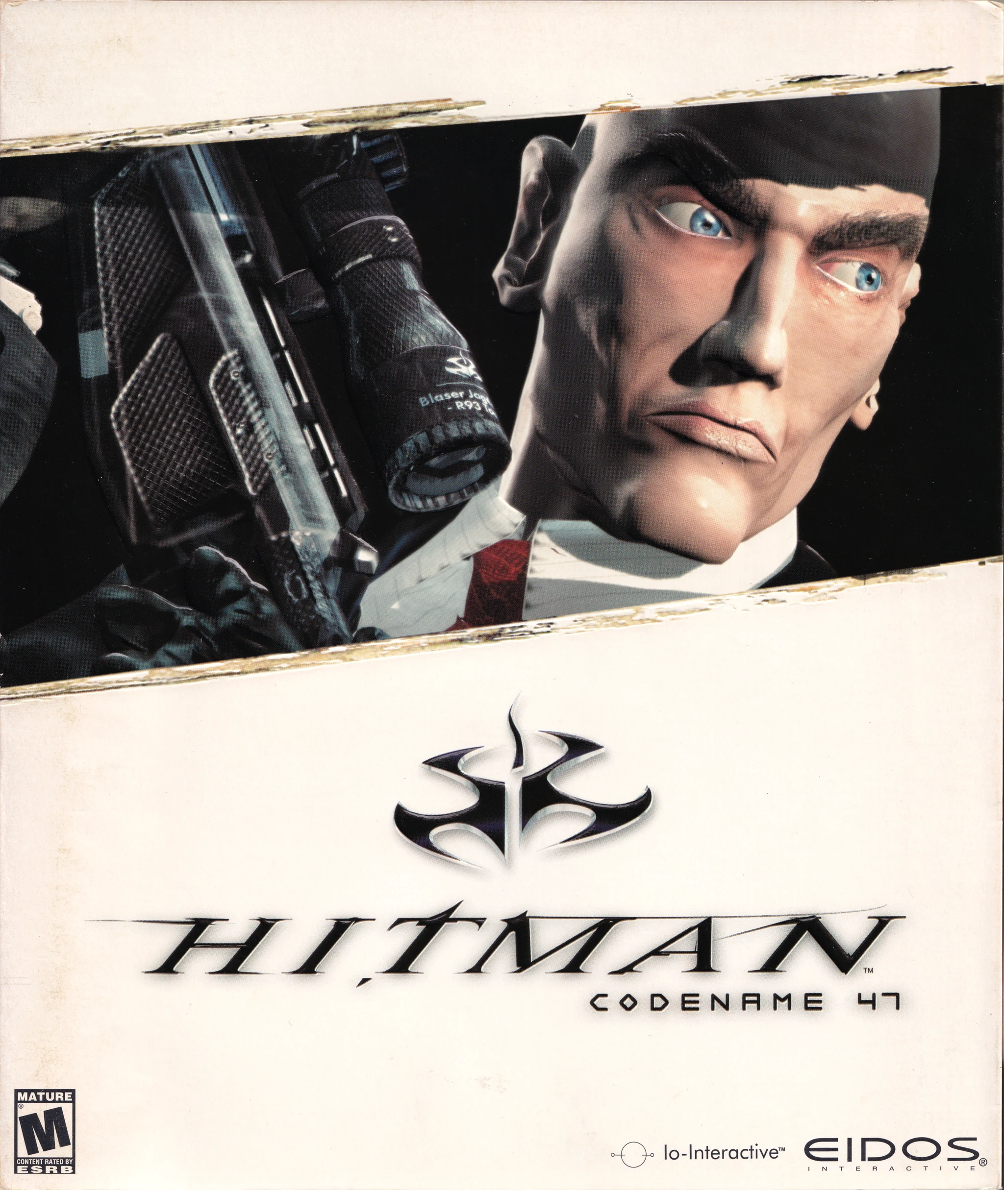 Mặt trước vỏ hộp Hitman Codename 47