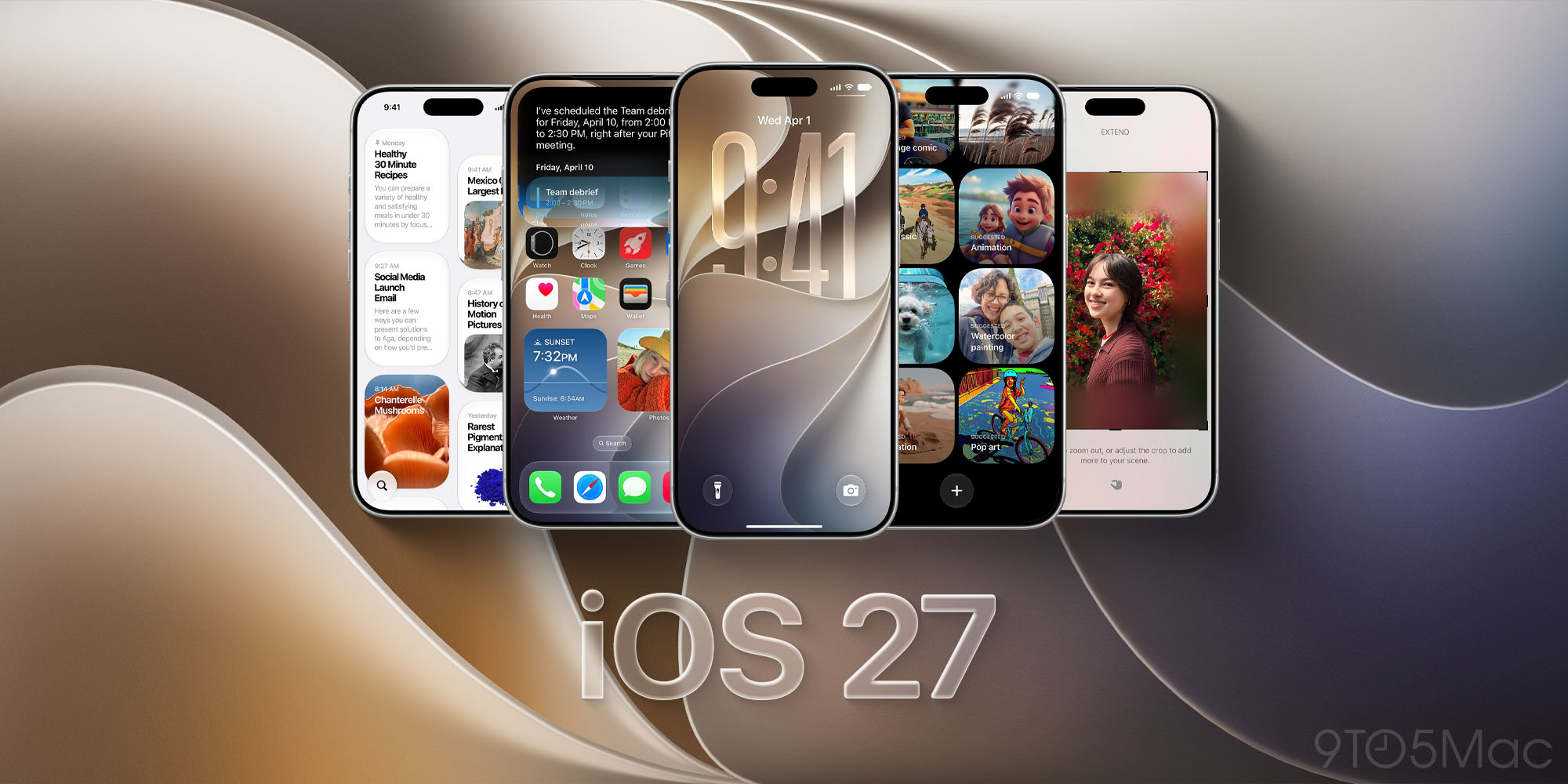 Hình ảnh minh họa hệ điều hành iOS 27