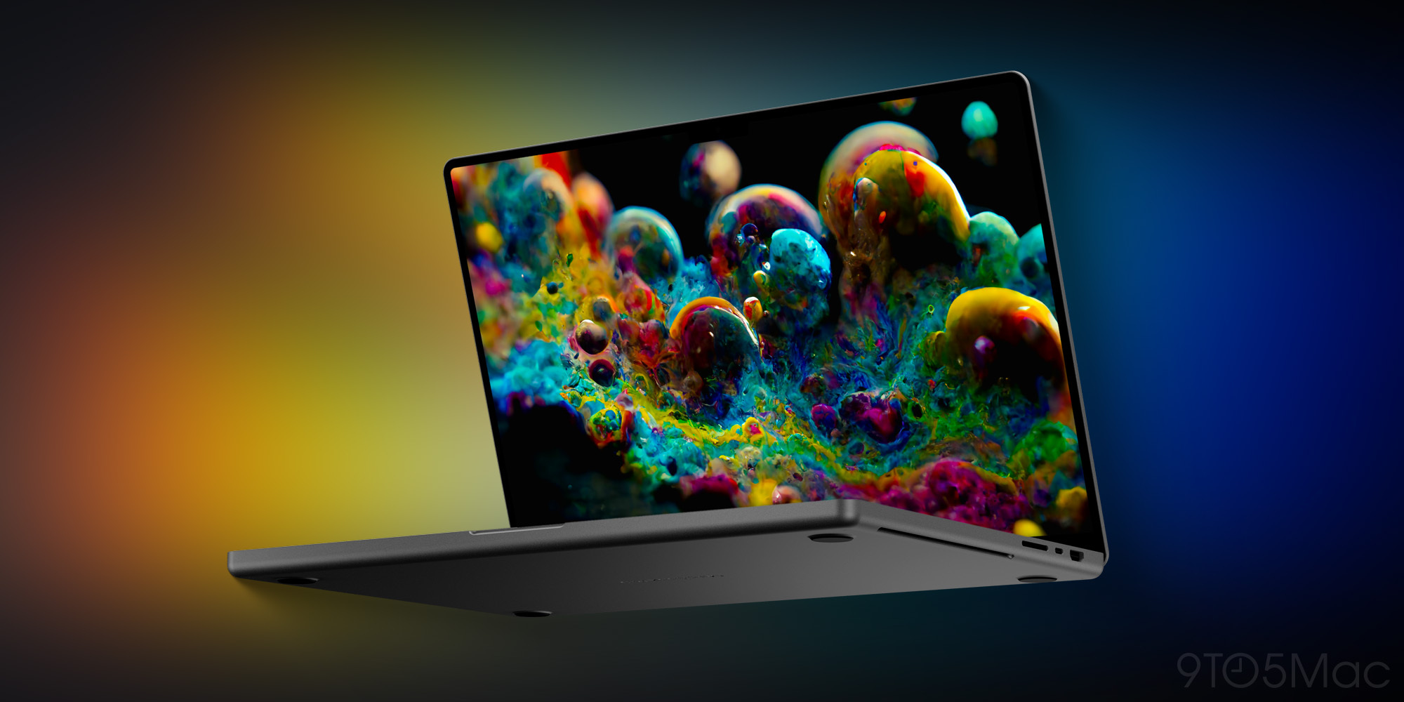 Bản dựng MacBook OLED màn hình cảm ứng