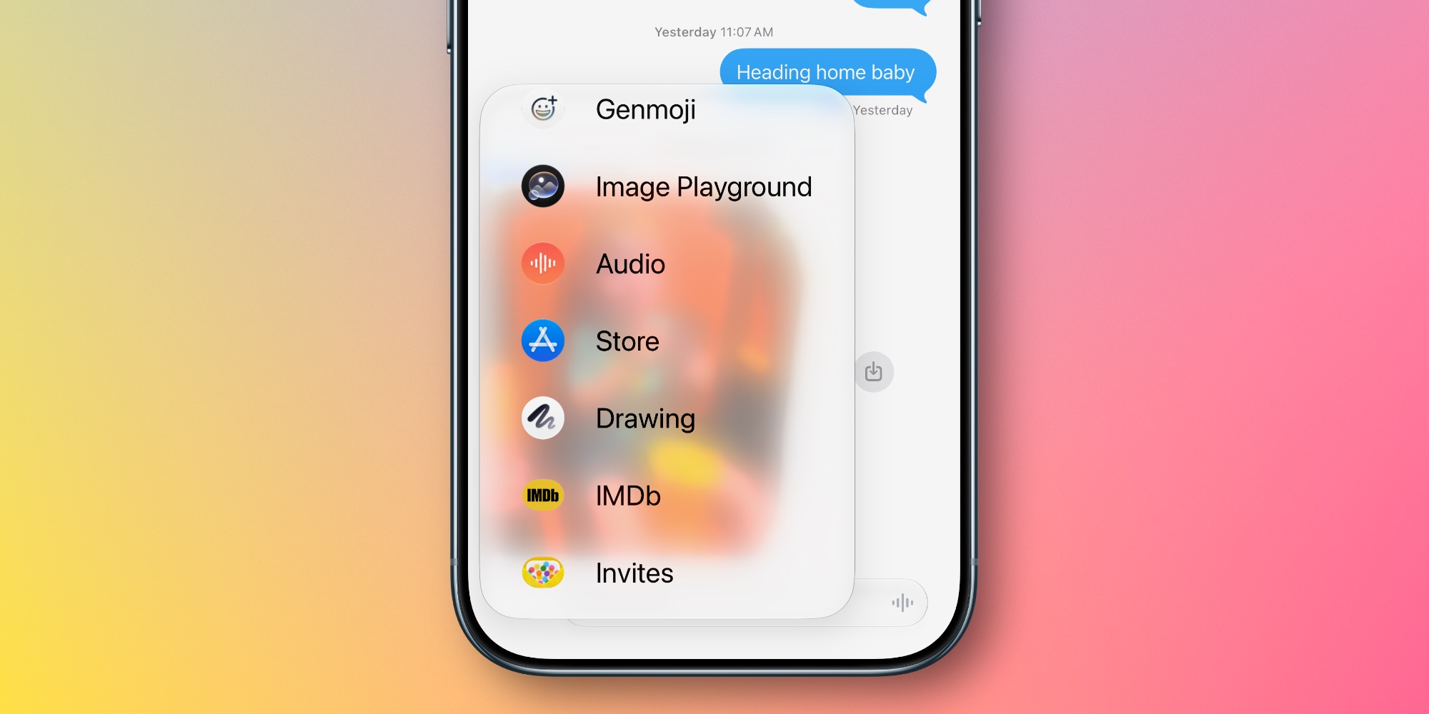 Công cụ Drawing mới trên Messages iOS 27