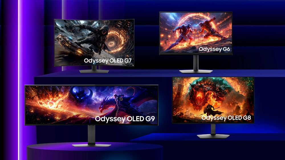 Dải sản phẩm màn hình chơi game Samsung Odyssey 2027 ra mắt tại Gamescom 2026