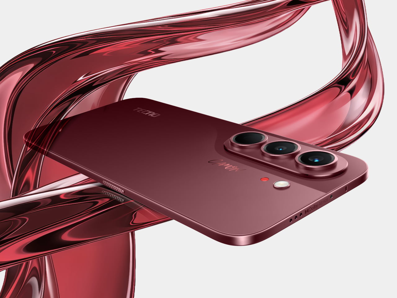 Phụ kiện hít nam châm TECNO Mag Badge có màn hình riêng