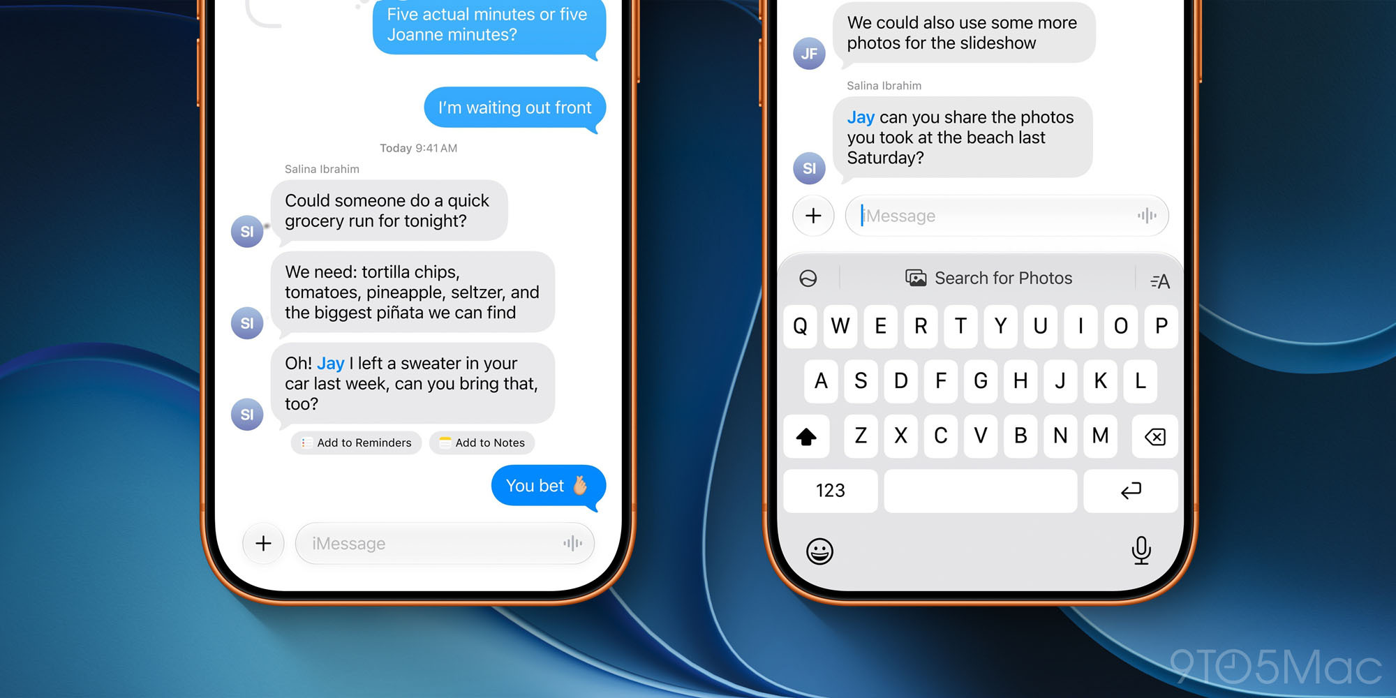 Gợi ý thông minh một chạm trên iOS 27