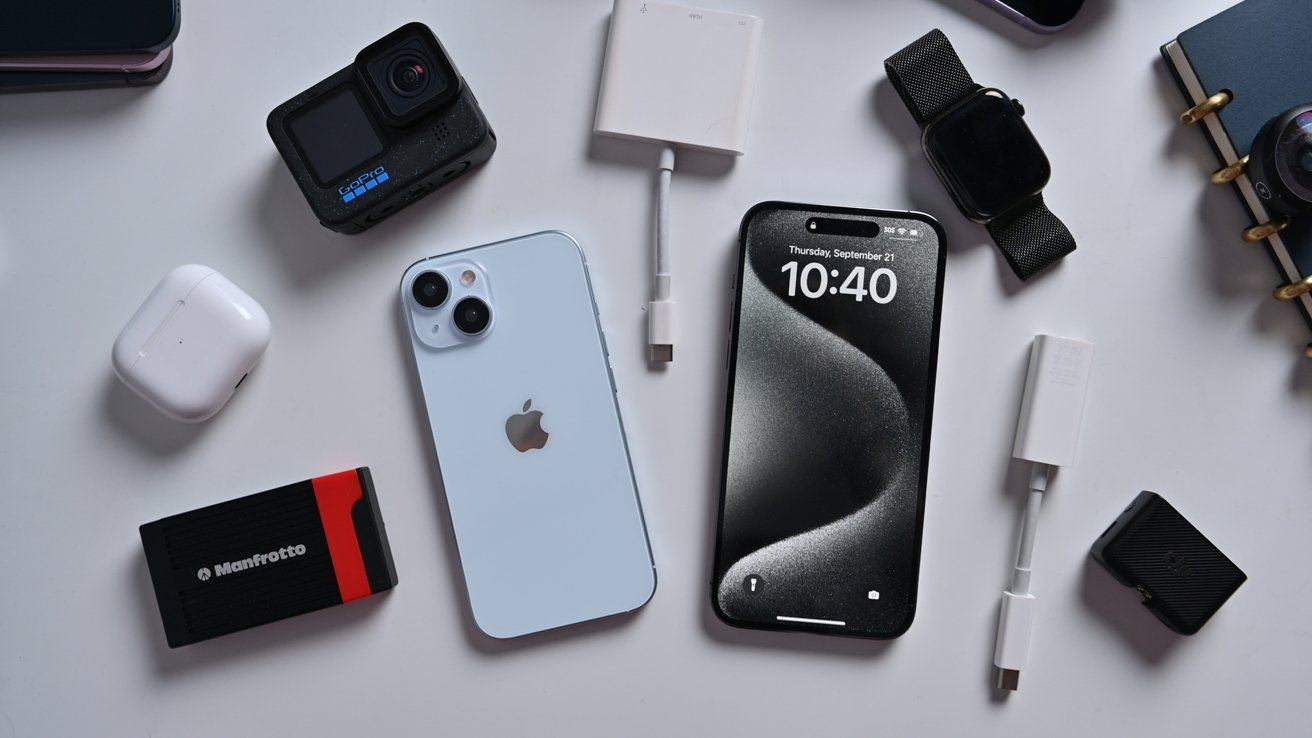 iPhone và phụ kiện sạc USB-C