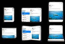 Các tư thế gập mở và cách giao diện tự động thích ứng trên iPhone Duo