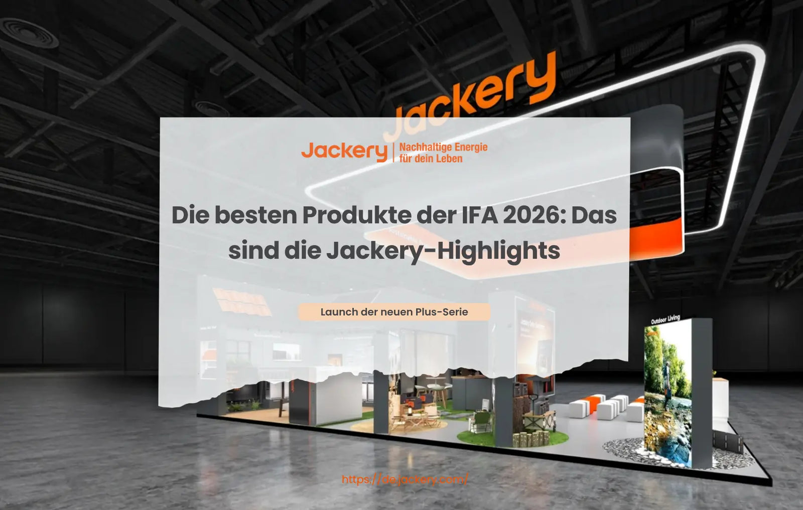 Jackery booth IFA 2026