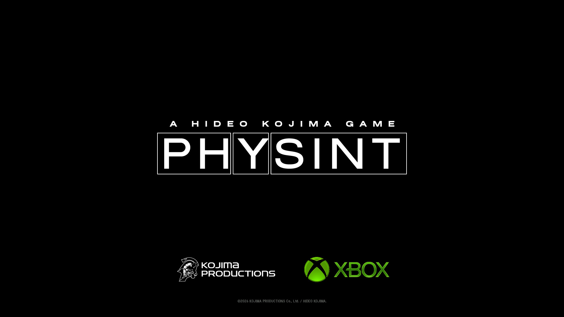 Thông báo hợp tác giữa Kojima Productions và Xbox phát hành PHYSINT