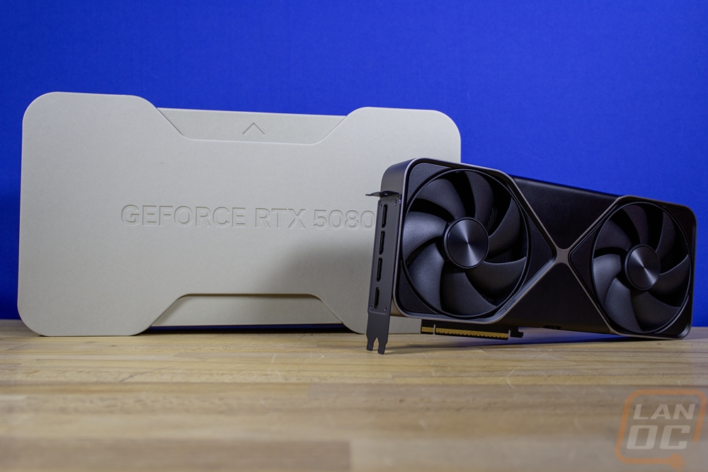 Mặt trước RTX 5080 Founders Edition