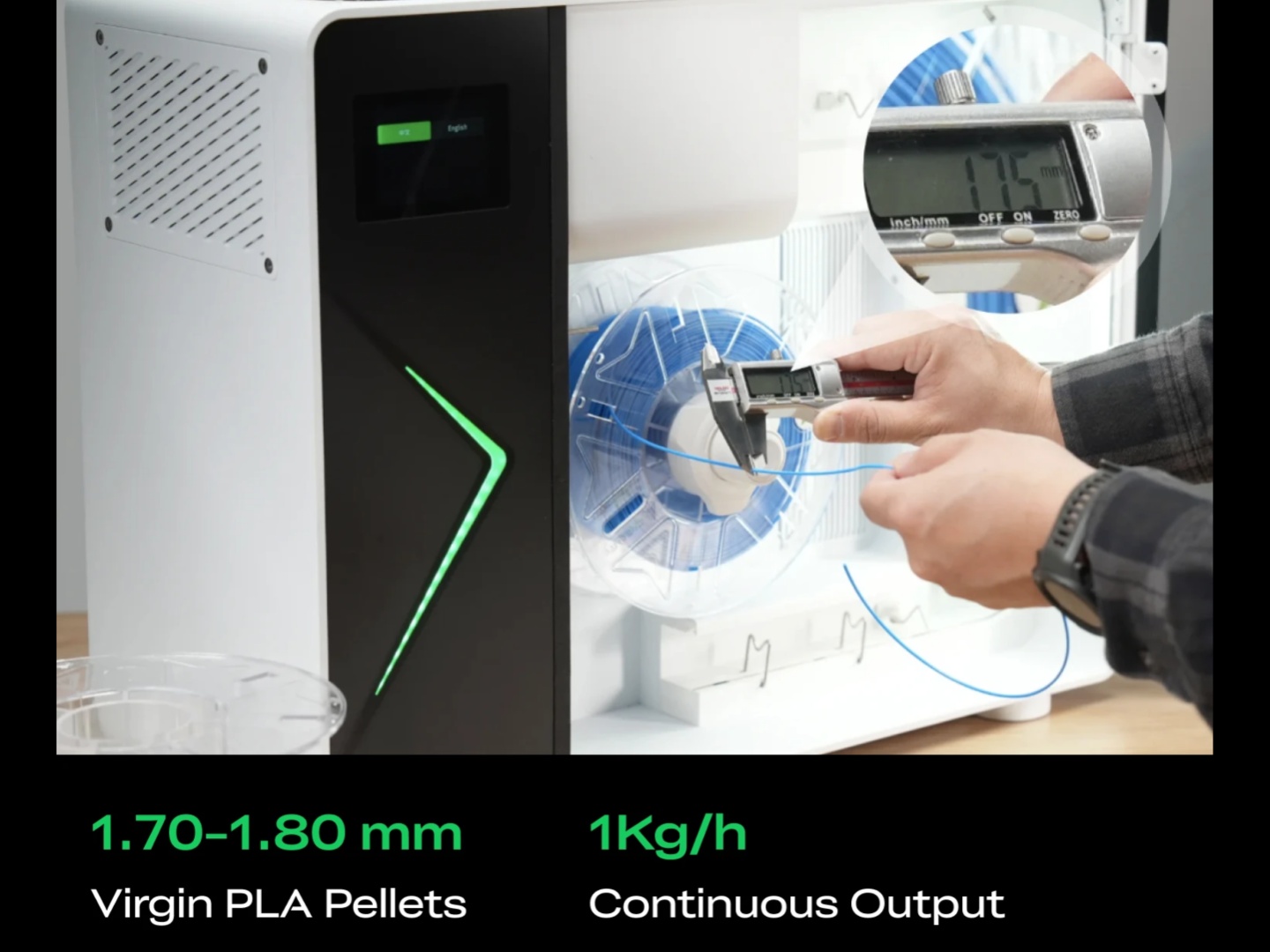 Bộ đôi máy nghiền Shredder R1 và máy đùn Filament Maker M1 của Creality
