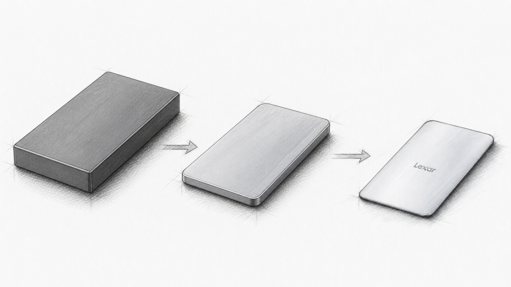 Bao da MagSafe gắn Lexar Muse vào lưng điện thoại