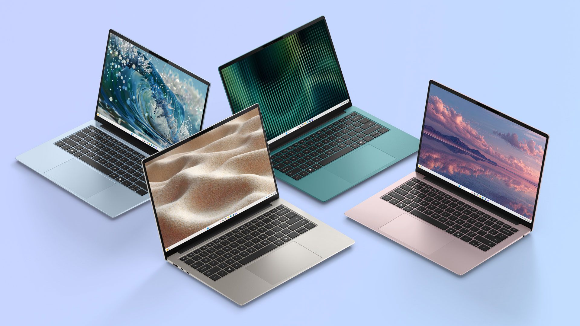 Laptop Dell 14S với nhiều lựa chọn màu sắc