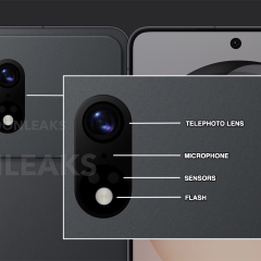 Bản dựng mặt lưng Galaxy S27 Ultra với cụm camera sau và các cảm biến