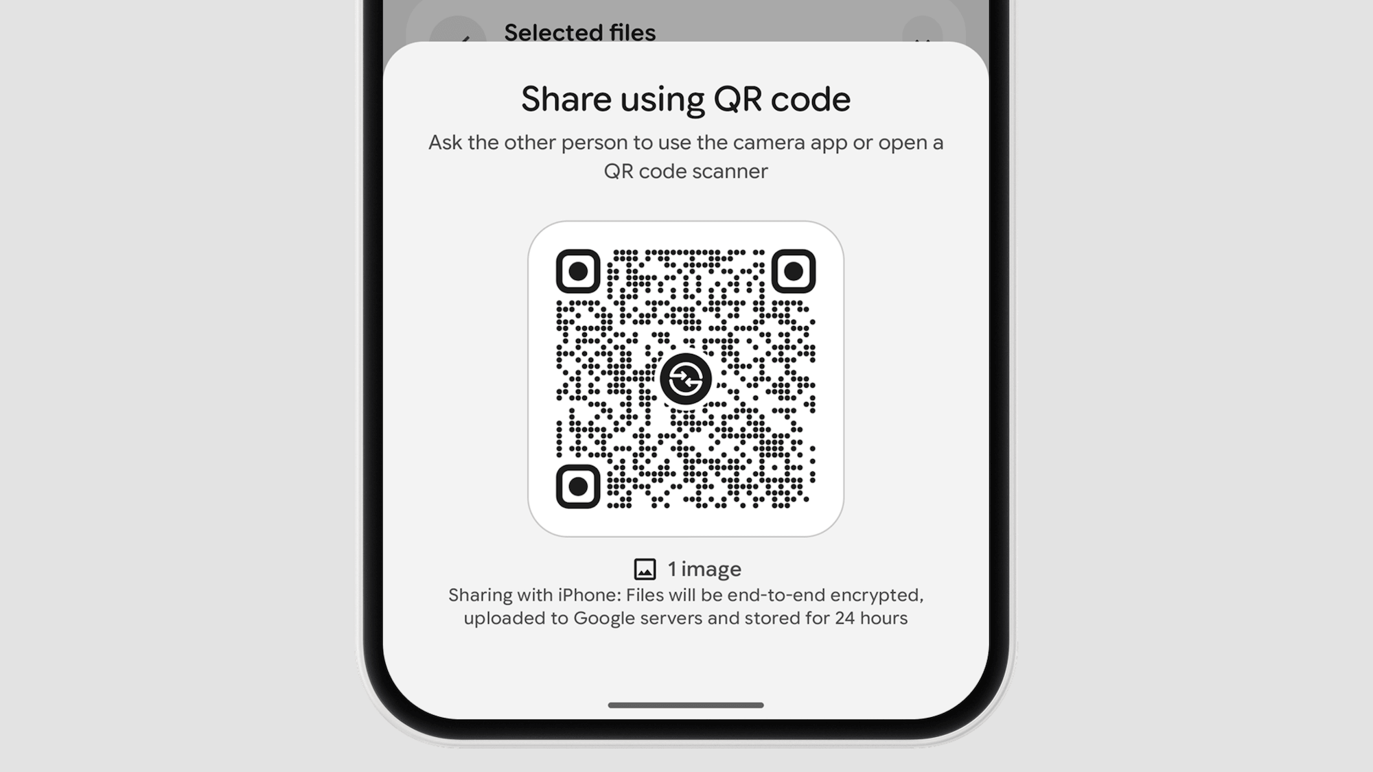 Tính năng chia sẻ Quick Share trên nền tảng Android 17 của Nothing OS 5.0