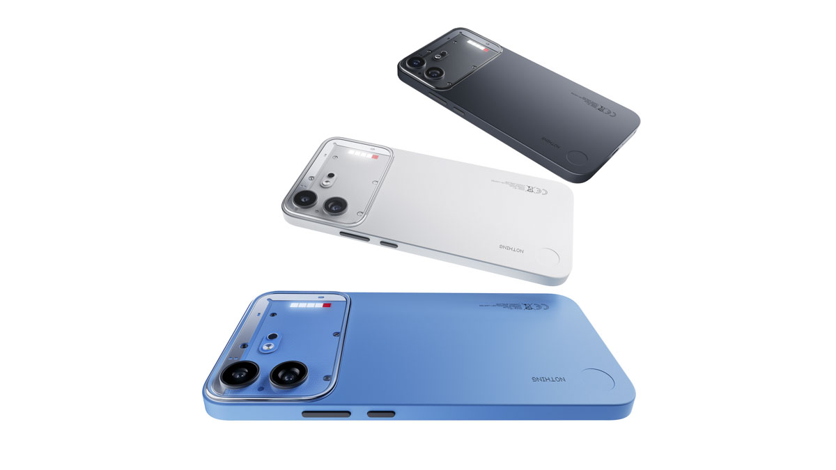 Đây là các tùy chọn màu sắc của Nothing Phone (4b). Ảnh: Nothing.