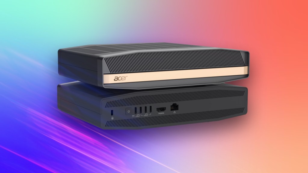 Máy tính để bàn mini Acer SFF chạy chip Nvidia RTX Spark