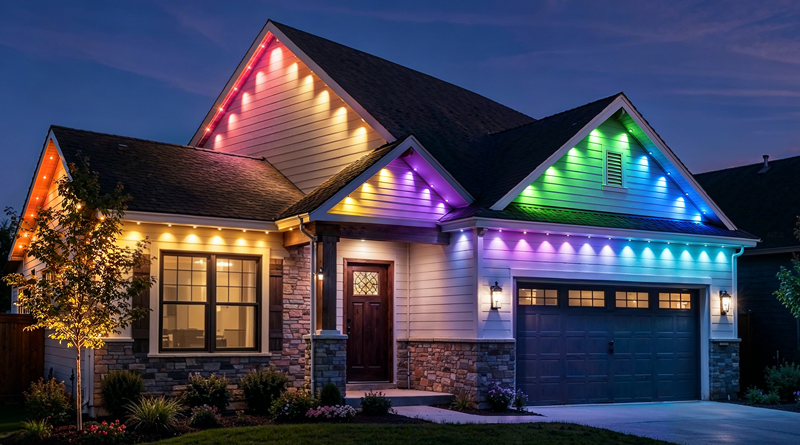 Dải đèn ngoài trời Aqara Outdoor String Lights H1 chiếu sáng không gian sân vườn
