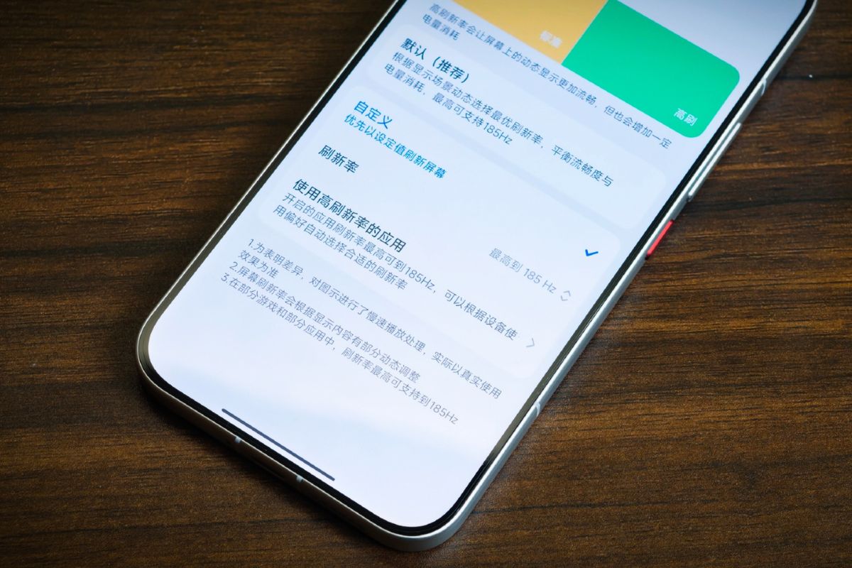 Trải nghiệm thực tế màn hình hỗ trợ tần số quét 185Hz trên REDMI K100 Pro Max