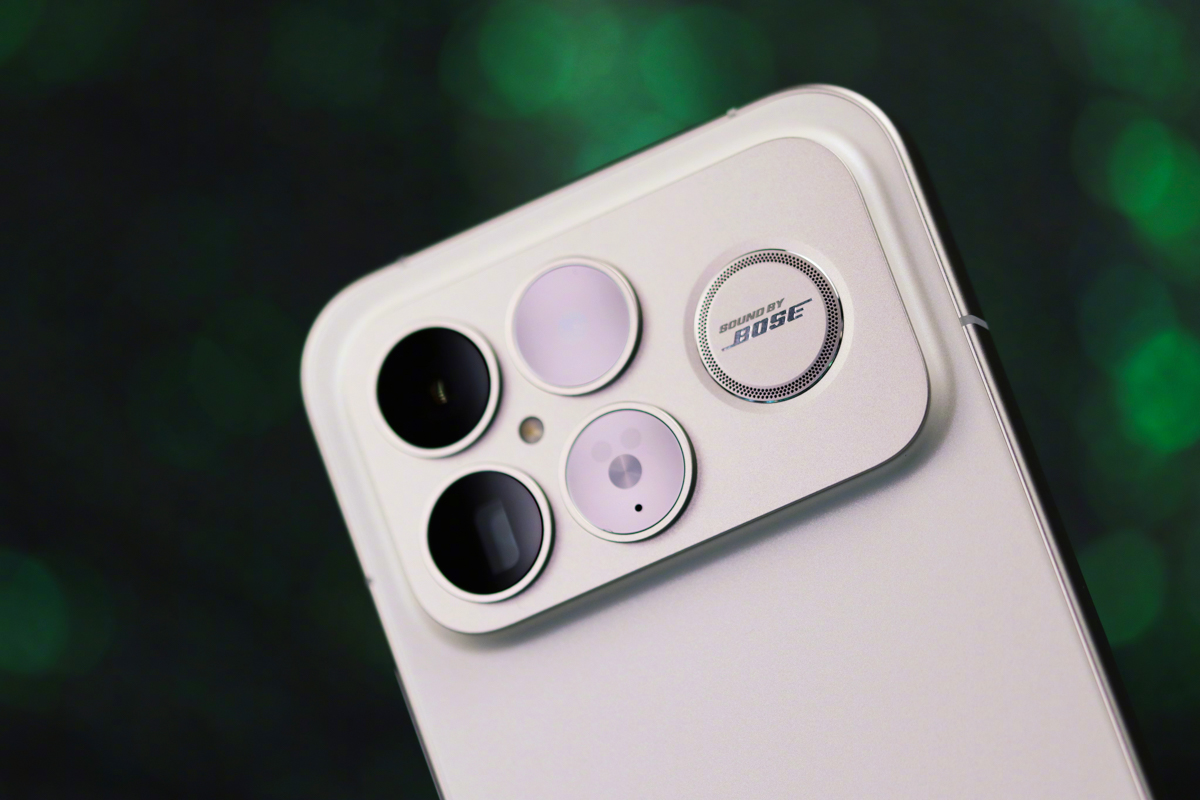 Cận cảnh thực tế cụm camera và loa trầm Bose trên REDMI K90 Pro Max