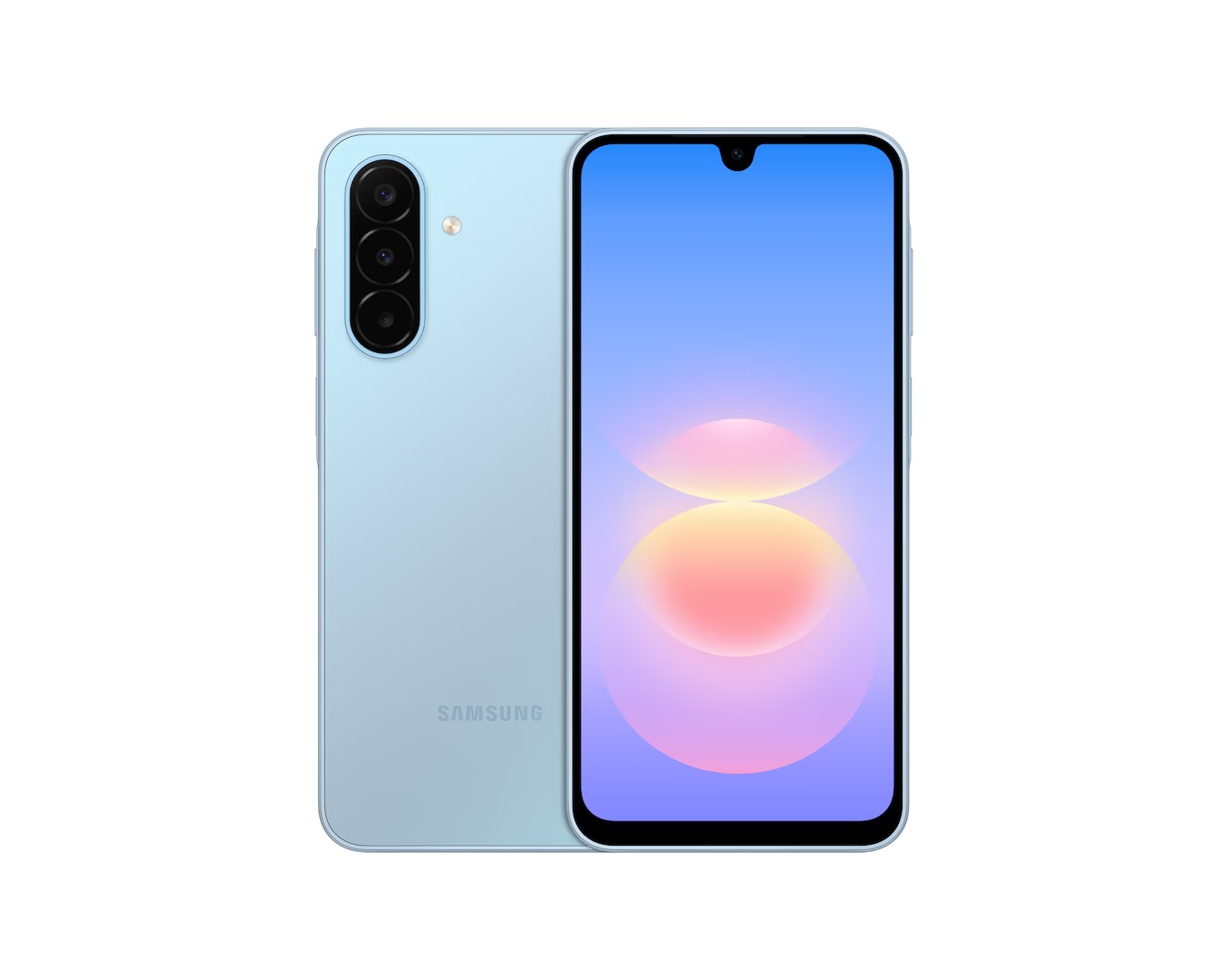 Mặt lưng phiên bản màu Xám Bạc của Galaxy A18 4G