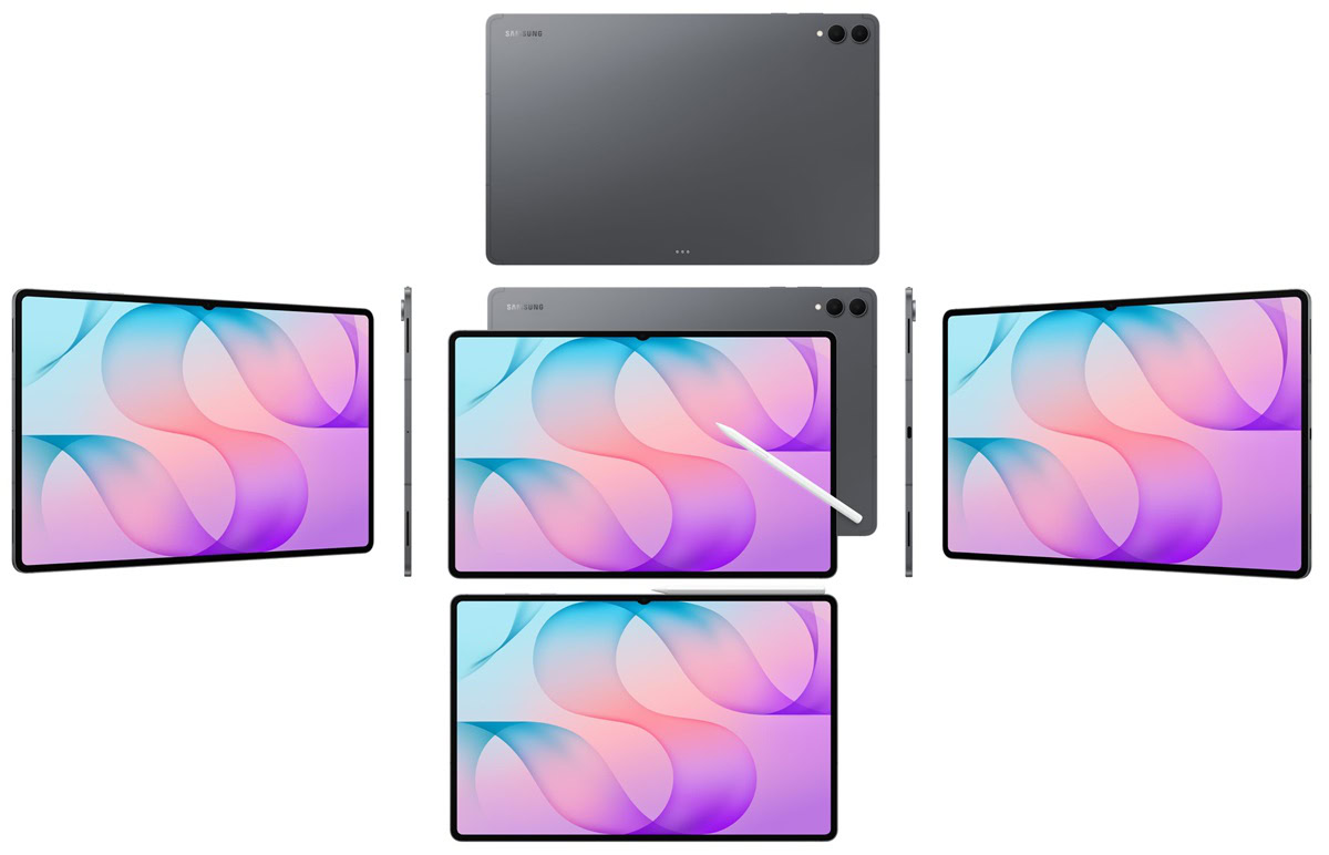 Ảnh render Galaxy Tab S12 Ultra kèm bút S Pen