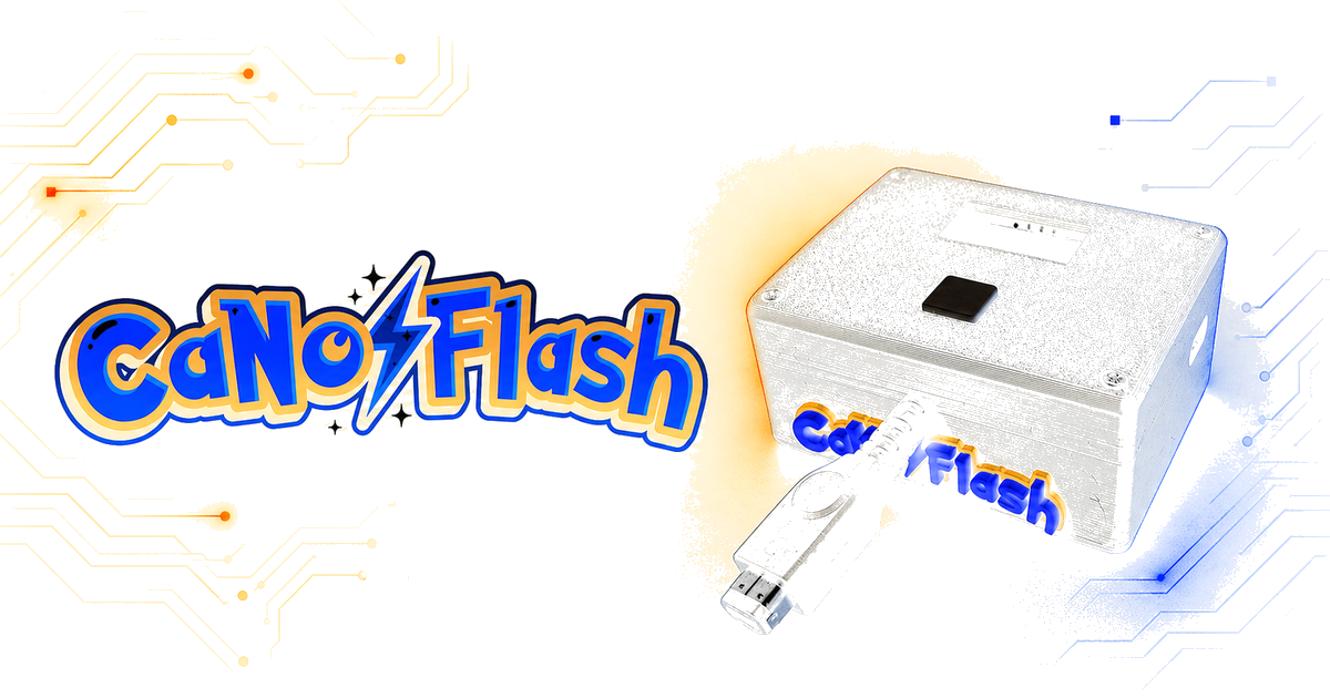 Sơ đồ minh họa giải pháp phần cứng và hệ sinh thái kết nối của CanoFlash trên Game Boy Advance