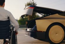 Mẫu xe tự hành Tesla Cybercab với thiết kế không vô lăng