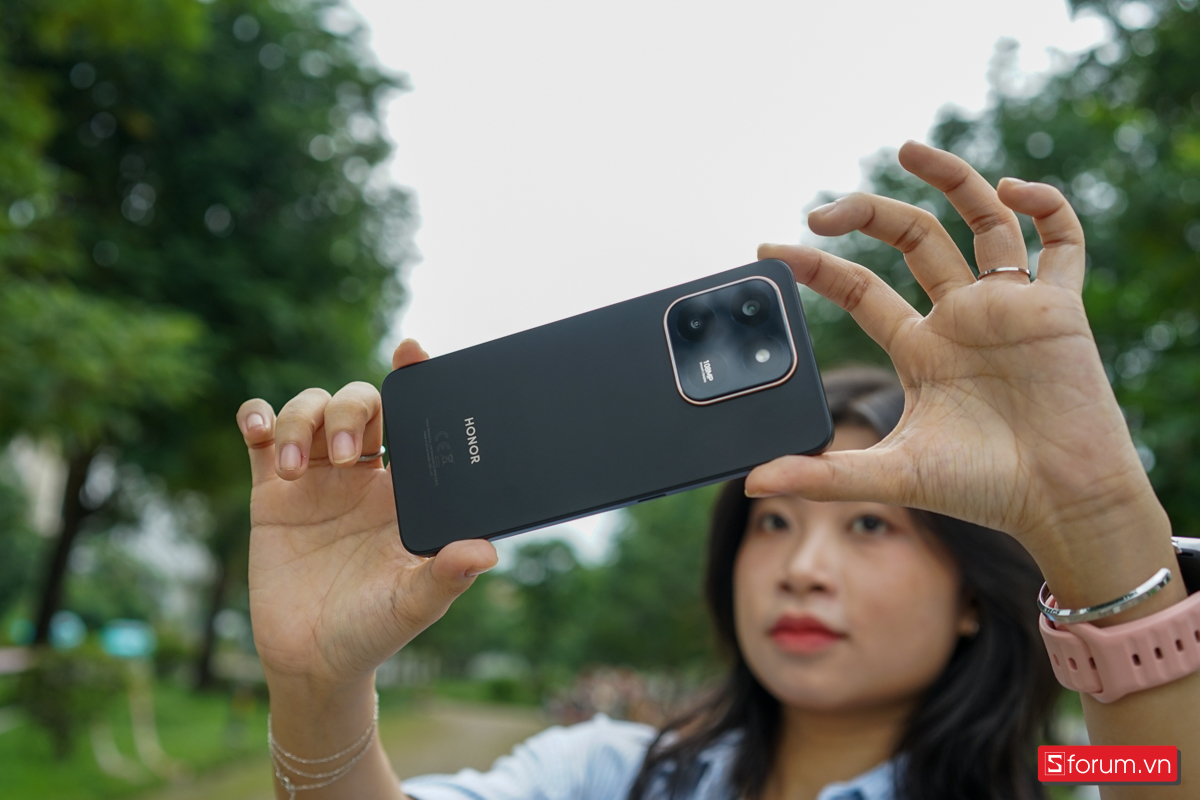 Cụm camera sau 108MP của HONOR X7d