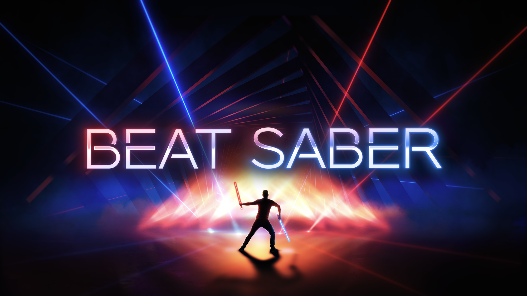 Key art của Beat Saber được dùng để giới thiệu Flux