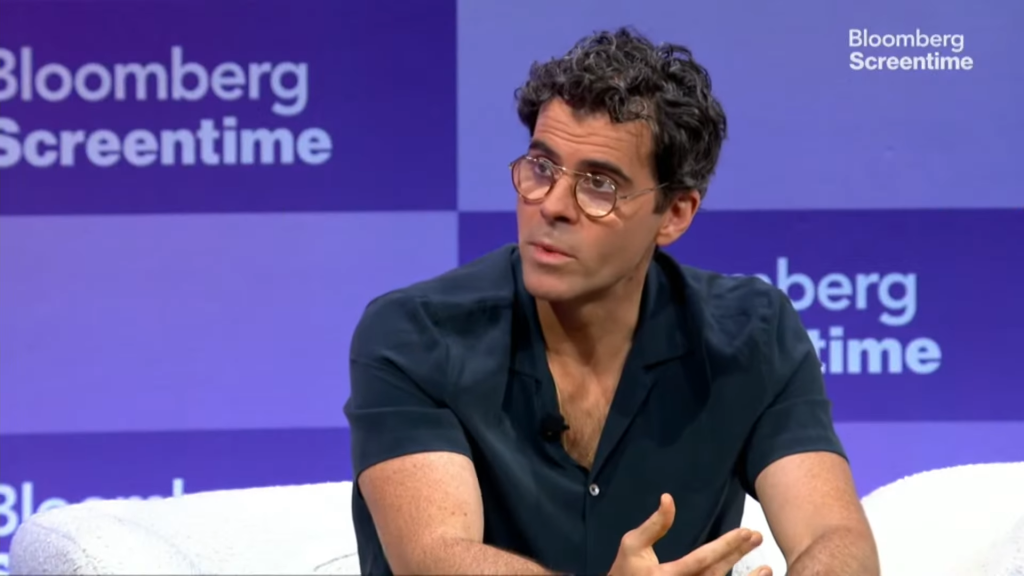 Adam Mosseri phát biểu tại sự kiện Bloomberg Screentime