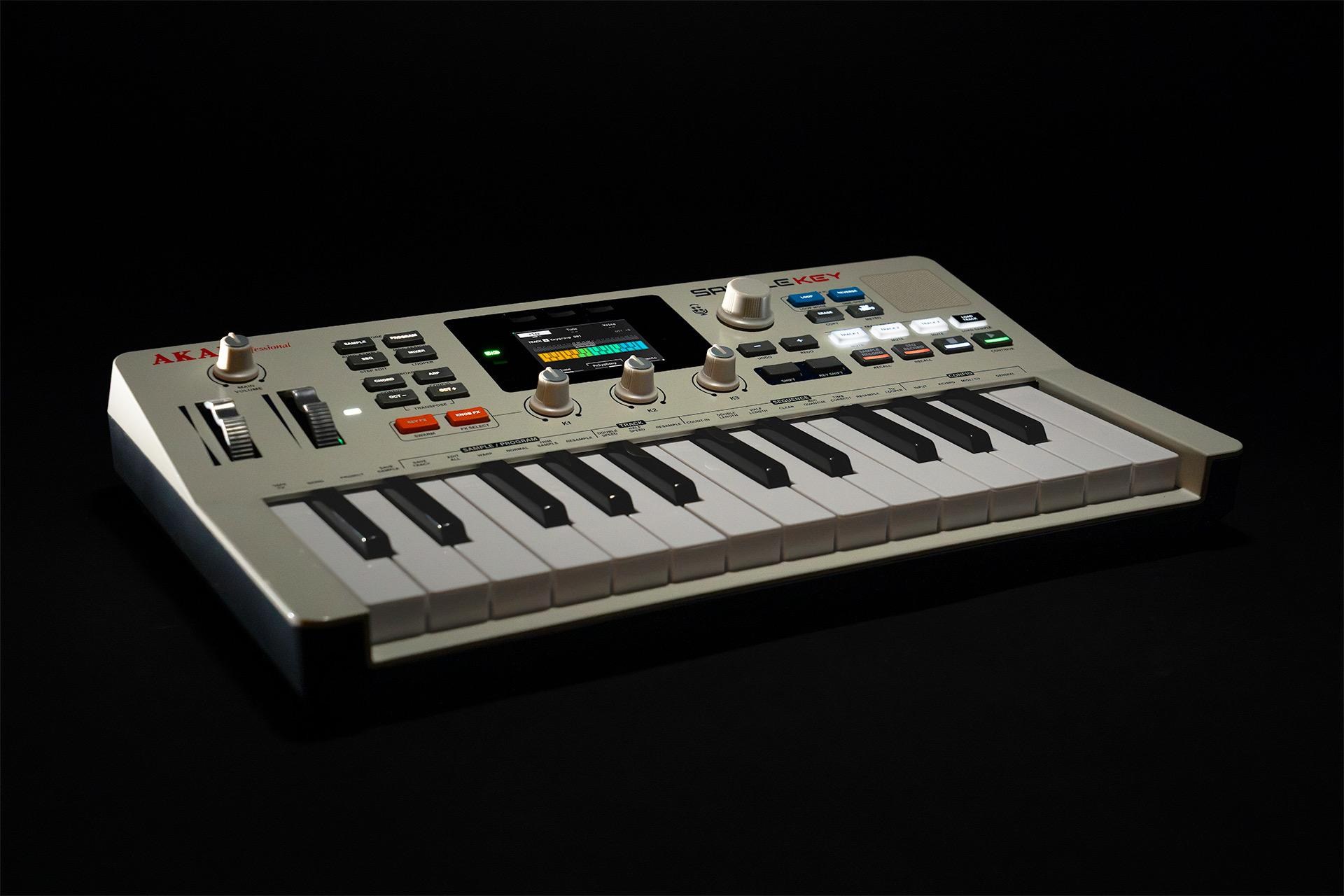 Akai MPC Sample Key với bàn phím 25 phím và cụm điều khiển