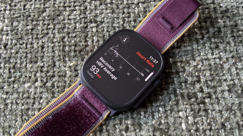 Apple Watch Ultra 4 hiển thị HRV phục hồi